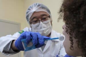 Coleta de DNA - Foto Divulgação PCISC