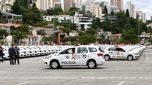 Para as atividades de polícia ostensiva e preventiva, serão destinadas 1.806 viaturas. Foto: Governo do Estado de São Paulo