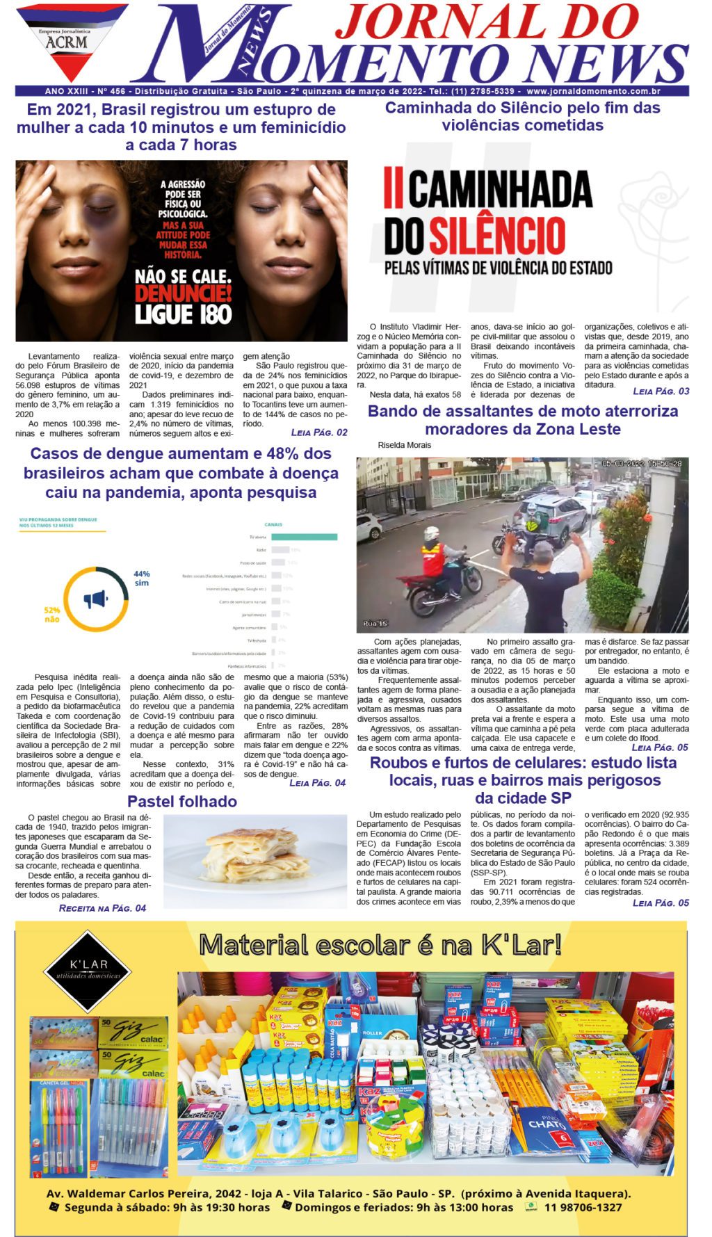capa_Jornal do Momento News 456