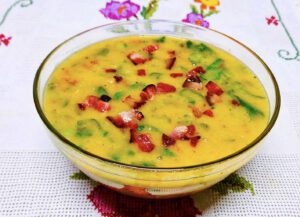 Caldo de mandioca com couve_Foto Riselda Morais